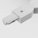 Connector Warden hinge for the Technical tra001cs-11W, 19x2x3.5 cm, white color.
