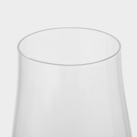 A set of glass glasses for champagne Rainbow Fresh, 210 ml, decor, 6 pcs-4