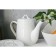 Teapot Porcelain Hot Magistro Argos, 1.4 l, white color