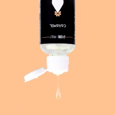 Moisturizing chopping gel, tasting caramel, water-based, 50 ml