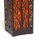 Garden-park urn "tree" 44 l, 30 x 30 x 70 cm, housing 2 mm, tank 0.5 mm