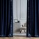 Set of curtains "Bridget", size 2x200x270 cm, blue color