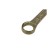 Combined Key Rexant 12-5807-2, yellow zinc, 12 mm