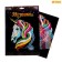 Mosaic with rhinestones "Unicorn"