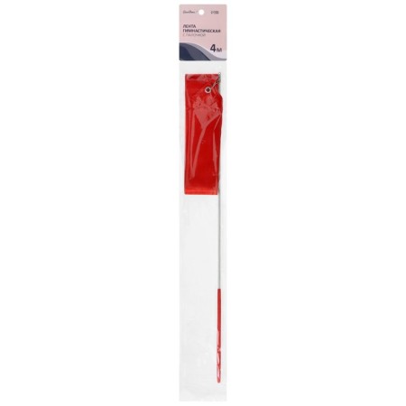Ribbon for rhythmic gymnastics with a stick Grace Dance, 6 m, red color-5