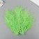 A set of decorative feathers "needlework", 20 pcs (lime color), pen length 13-16 cm