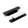 Furniture handle self -adhesive cappio, l = 108 mm, plastic, black color