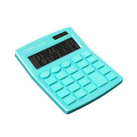 CITIZEN CITIZEN "SDC-812NR", 12-bit, 124 x 102 x 25 mm, double power, turquoise-3