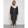 Coat insulated winter female, size 48, black color
