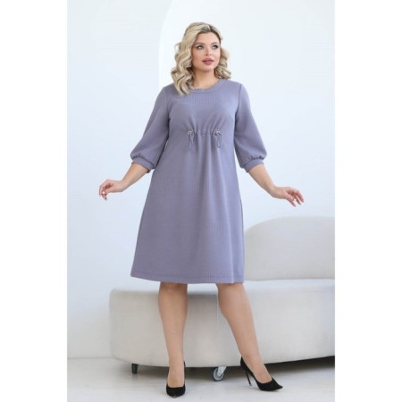 Female dress, size 58, gray color