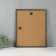 Photo frame Plastic "Gloria" 40x50 with a paspartum 30x40 cm, black