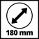 The car is polished. Einhell PXC CE-CP 18/180 Li E-Solo, 18 V, D = 180mm, without battery and ZU