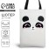 Chopper for a girl with dopics "Panda", 32x23cm