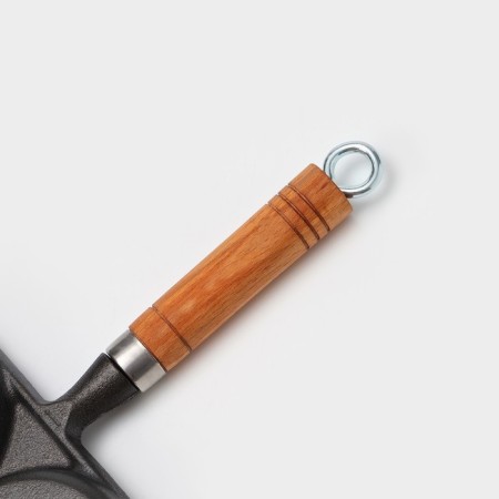Flying-Odo-Lodge Cast iron, 37 × 19 cm, wooden handle-5