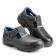 Working leather semi-sandals Prosafe Basic 21, metal trays 45