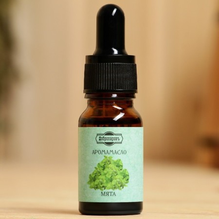 Essential oil "Mint", convenient dispenser, 10ml, "Dobroparov"-1