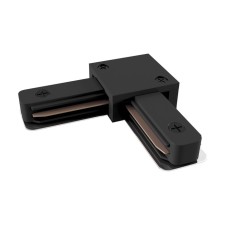 The Connector L-shaped for the Technical tra001CL-11B, 7x7x1.7 cm, black color is black