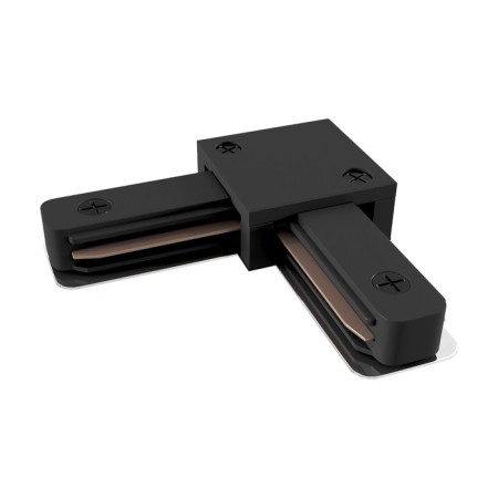 The Connector L-shaped for the Technical tra001CL-11B, 7x7x1.7 cm, black color is black