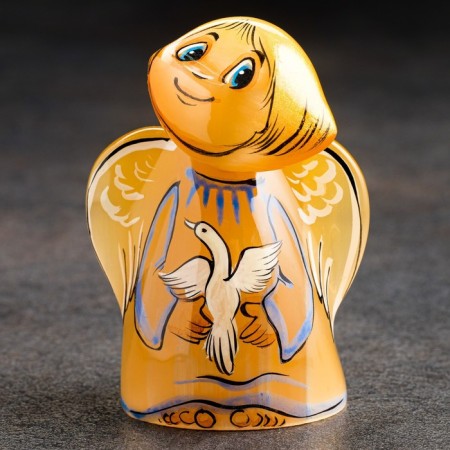 Souvenir "Angel with a dove", Selenite