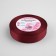 Satin tape, 20 mm × 23 ± 1 m, burgundy color # 48