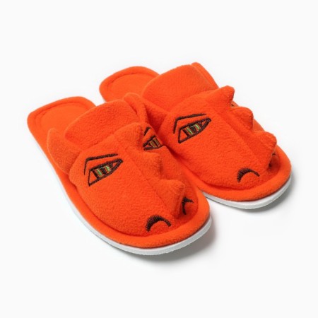 Slippers children's dragon, p. 33, orange
