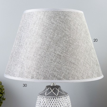 Table lamp "Medea" MIX E27 40W gray 24x24x38 cm Risalux-5