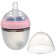Bottle for feeding M&B, SHG Ø70mm, 150ml., Silicone sausage, pink color