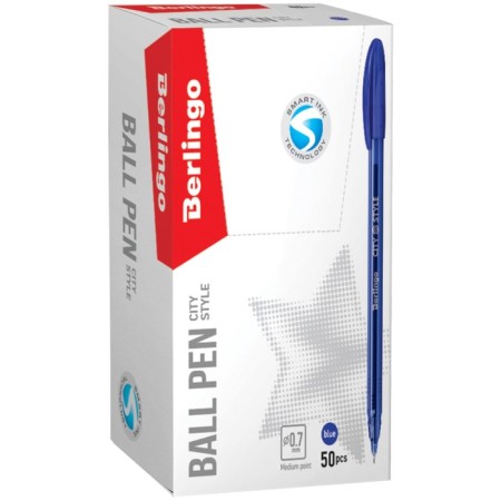 Ballic handle 0.7 mm, City Style, blue ink-9
