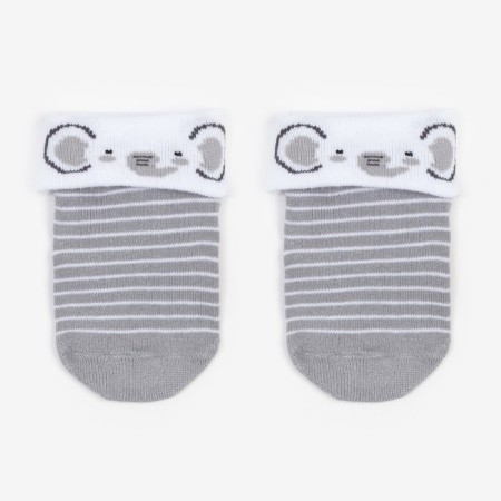 Children's socks with a gate crumb I am an “elephant”, size 8-10 cm
