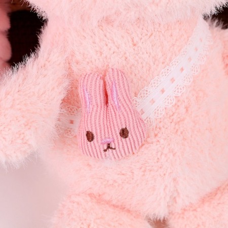Soft toy "Bunny", 26 cm, pink color-2