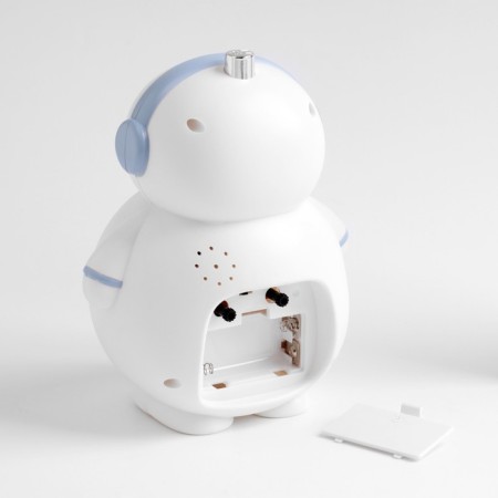 Clock - desktop an alarm clock "Cosmonaut" children's, smooth move, D -10 cm, 15 x 18.5 cm, 2aa-2