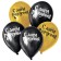 Air ball 12 "Happy Birthday", lightning, set of 100 pcs