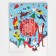 Laminated vertical "Fun", L 31 x 40 x 11.5 cm, New Year