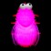 Hedgehog "Fly" light, color mix