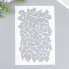 Plastic stencil 