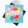 Gift box, packaging, “Happy Birthday” 16 x 16 x 9 cm