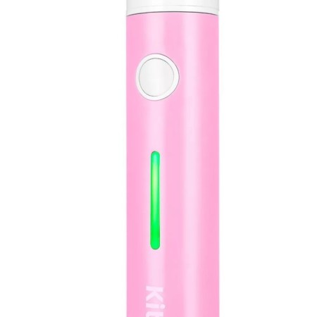 Irrigator KitFort KT-2957-1, portable, 320 ml, 3 modes, 2 nozzles, from battery, white-pink-1