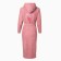 Women's bathrobe, dry rose color, size 52