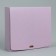 Gift folding box, packaging, "lavender", 20 x 18 x 5 cm, without tape
