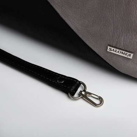 Salome bag is on lightning, the color is gray/black-5