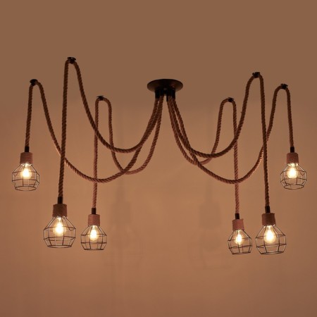Lamp "Spider" 6he27 40W black-2