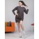 Women's dress EVERYONE LIKES, size 52, brown color