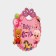 Decorative decoration (suspension) "Baby Girl" 28.5x24.5 cm, col. pink