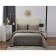 The bedspread and pillowcases "Alice No. 6", size 230x250 cm, 50x70 cm 2 pcs