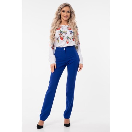 Female blouse, size 46, white color-13