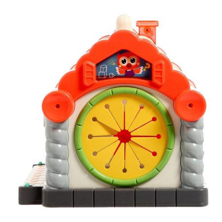 Toy developing logical "house with a pen", light and sound effects, scores, piano, sorter-7