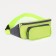 Lightning waist bag, outer pocket, green/gray color