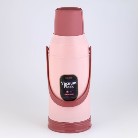 Thermos 2 l, with a glass flask, retains heat 12 hours, mix-4