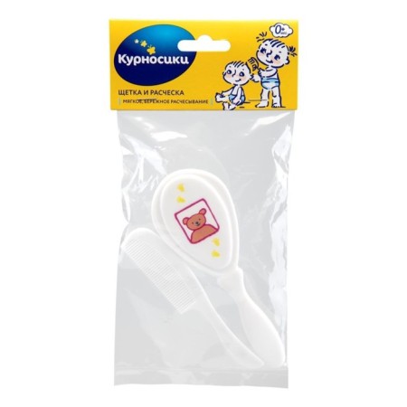 Set comb and brush, 0+, mix-13