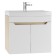 Tumbling Iceberg Dream under the Yenisei 60 sink, a sonoma oak, without a box, suspended